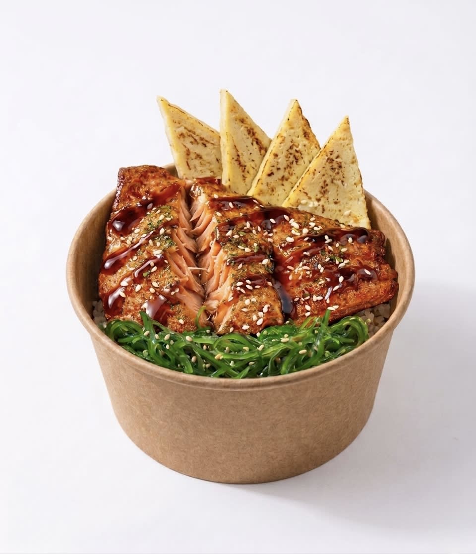Grilled Salmon Don